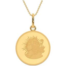 Kalyan Jewellers 24k (999) Purity Shree Ram Gold Coin Pendant 4 Gms-14