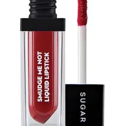 Sugar Cosmetics Smudge Me Not Liquid Lipstick 10 Drop Dead Red - 4.5 gm-52