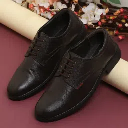 Red Chief Men's Brown Derby Shoes-image-44