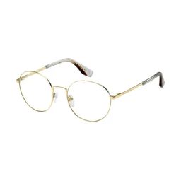 Marc Jacobs Gold Oval Unisex Eye Frames-image-8