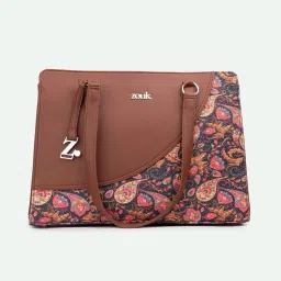 ZOUK Paisley Print Printed Tote Handbag image 3
