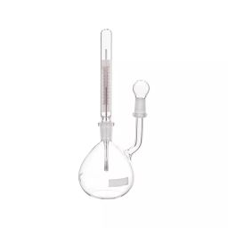 Supertek 10 ml Borosilicate Glass 3.3 Pyknometer With Ground-In Thermometer, 12.134.0010-8