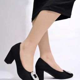Shoetopia Kids Black Casual Pumps-image-96