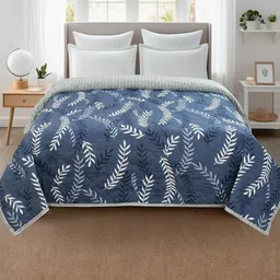 Harbell Home Floral Reversible AC Comforter Quilt-image-38