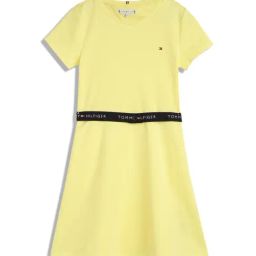 Tommy Hilfiger Kids Yellow Tulip Regular Fit Dress-image-33