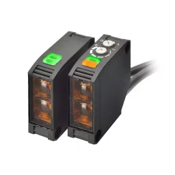 Omron E3JK Photoelectric Sensor 40 m Sensing Distance Relay Output, E3JK-TR13 2M OMS-21