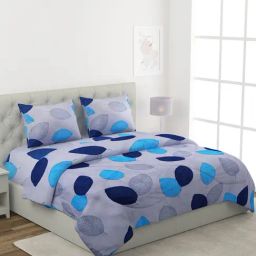 Romee Grey Cotton Printed Bedding Set-image-36