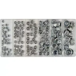 Yato 146 Pcs Self Locking Nutsassortment M4, M5, M6, M8, M10 & M12 Yt-06774-image-1