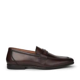 Bata Men's Brown Loafers-picture-12