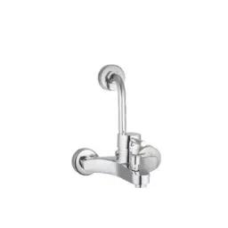 CASLLA Single Lever Wall Mixer with Provision Clarx Series Brass Chrome Finish Silver, CLX-CHR-722324-picture-4