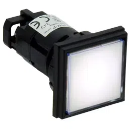 IDEC HW Series Square Flat LED Pilot Light with 22 mm Mounting Hole Dia, HW2P-1Q2PW-picture-39