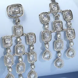 VATSALYA creation Silver-Plated Alloy Earrings-picture-44