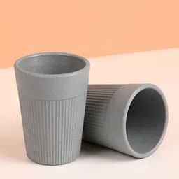 eha Solid Grey Set of 2 Cups and Mugs-picture-49