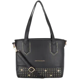 Pierre Cardin Black Embellished Small Shoulder Handbag-33