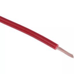 RS PRO 1805914 0.5 mm² Single Core Hook Up Wire Red 100 m-picture-5