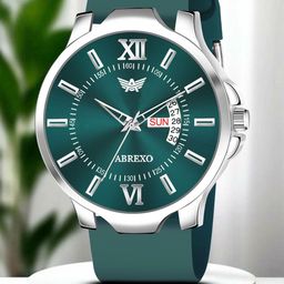 Abrexo Men Printed Dial & Stainless Steel Straps Analogue Watch-18