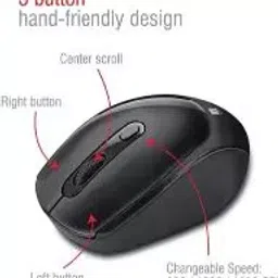 iBall Magical Duo 2 Wireless Deskset Keyboard and Mouse Set (Black) image 4