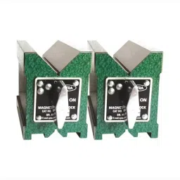 ULTRA 200x125x150 mm Hardened & Ground Magnetic V Block, UL 32005 Hard (Pack of 2)-37