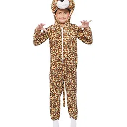 Itsmycostume Leopard Theme Costume Set - Brown-picture-1