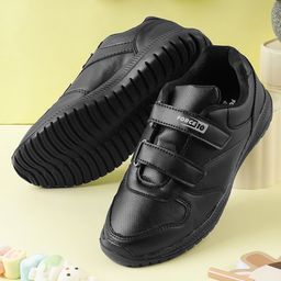 LIBERTY Force10 Velcro Closure School Shoes - Black-image-72