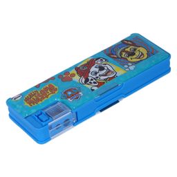 Gluman Magnetic Pencil Box With Paw Patrol Print - Blue-image-35