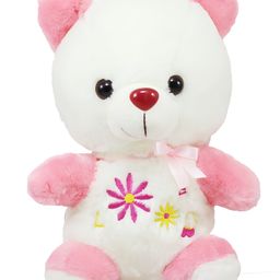 Tickles Smart Sitting Teddy Soft Stuffed Plush Toy for Kids Boys & Girls Birthday Gift (Size: 25 cm Color: Pink)-25