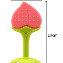 Enorme Silicone Grapes & Peach Shape Teether Pack of 2 - Multicolour image 3