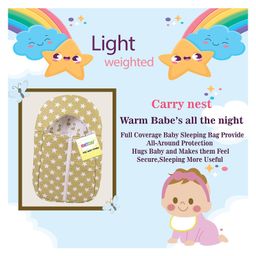 Kwitchy New Born Baby Bedding Set Cushioned Mattress with Mosquito Net & Sleeping Bag Combo Green image 4
