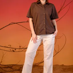 Antimony Short Sleeves Shirt With Trouser-picture-53