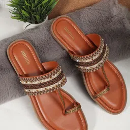 Anouk Women One Toe Flats-image-24
