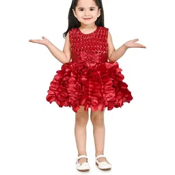 Zenat Girls Poly Silk Dresses-picture-39