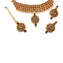 Anouk Women Gold Jewellery Set-image-70