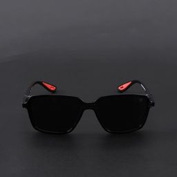 Voyage Unisex Square Sunglasses with Polarised and UV Protected Lens image 3