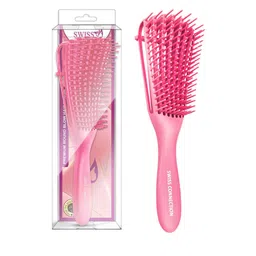Swiss Connection Premium Detangling Brush- Pink-29