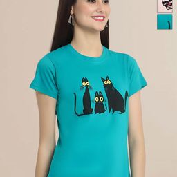 Mast & Harbour Pack Of 3 Typography Printed Round Neck T-shirts-image-87