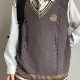StyleCast Men V-Neck Sleeveless Sweater Vest-picture-23