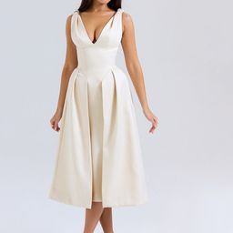 JC Mode Fit & Flare Midi Dress-image-17