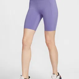Nike Universa Women's Medium-Support High-Waisted 20cm Biker Shorts with Pockets-31