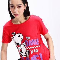 Kook N Keech Peanuts Printed T-shirt-picture-39