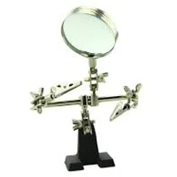 Third Hand Tool with Magnifying Glass image 2
