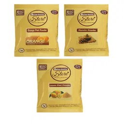 Online Quality Store Set Of 3 Mulethi, Orange, Lemon Powder For Hair & Skin - 50 g Each-10