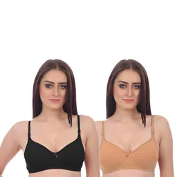Samvar Multi Cotton Non-Wired Non Padded Minimizer Bra-picture-6