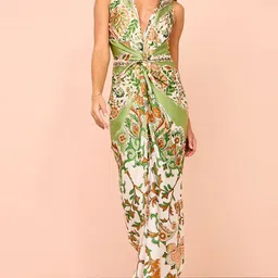 StyleCast x Revolte Women Floral Printed Maxi Dress-picture-27