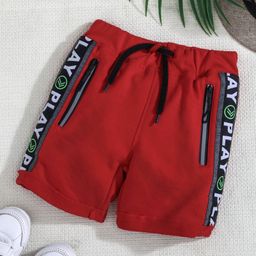 little kangaroos Little Kangaroos Shorts With Drawstring - Red-picture-12