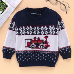 ToffyHouse Full Sleeves Pullover Engine Design - Navy-image-52