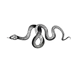 VOORKOMS Snake Temporary Body Tattoo-picture-34