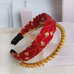 Soho Boho Studio Women Beaded Hairband-image-73