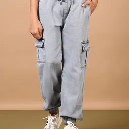 V-Mart Boys Light Fade Stretchable Jeans-22