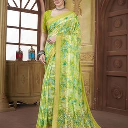 Dori Printed Zari Pure Georgette Saree-50