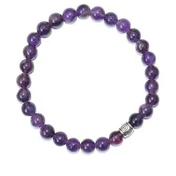 Divine souvenirs Unisex Artificial Beaded Elasticated Bracelet-49